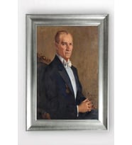 Gümüş Çerçeveli Atatürk Tablo cv1184
