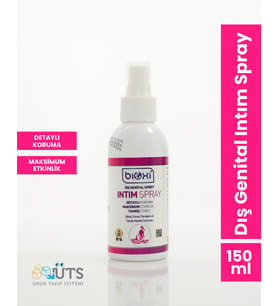 Bioxi® Dış Genital İntim Sprey 150 ML: Hassas Bölgeler İçin Güvenli ve Alkolsüz Hijyen Çözümü