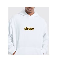 Unisex Oversize Drew Kapüşonlu Sweatshirt