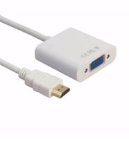 HDMI to VGA Hdmi dan VGA Hdmi Erkek Vga Dişi Hdmi Giriş VGA Çıkış (Siyah)