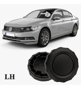 PASSAT B8 2015-2018 MODEL ARASI UYUMLU ÖN SOL SÜRÜCÜ TARAFI SİYAH KOLTUK SIRT YATIRMA AYAR KOLU