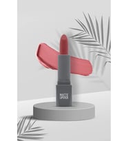 Yoğun Renk Veren Uzun Süre Kalıcı Nemlendirici Kadifemsi Mat Ruj - Matte Lipstick 415 Dusty Pink