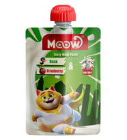 Moow Ördekli Keçi Sütlü Kedi Et Ezmesi 90 gr