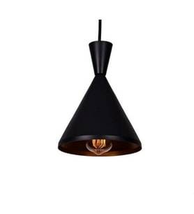 MYLİGHTS  RETRO SİYAH METAL SARKIT AVİZE  B02