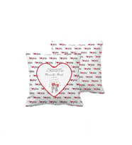 Kişiye Özel Tasarlanabilir I love You Temalı Yastık*36x36,cm (,Hediye,Paketi Yapılır,Not Yazılır)