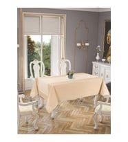 Joie Pamuklu Masa Örtüsü Dantelli Runner Setli ,masa Örtüsü Toptan 160x220 Cm