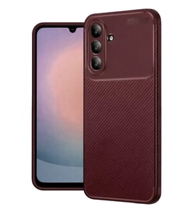 Northcity Samsung Galaxy A17 5G Uyumlu Auto Focus Karbon Kapak - Bordo
