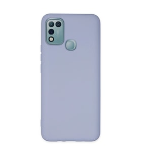 İnfinix Hot 10 Play Kılıf Nano İçi Kadife Silikon - Lila