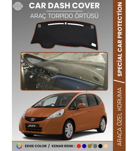 HONDA JAZZ (2009-2013) Torpido Örtüsü Torpido Koruma Tam Uyum Çatlamayı Önler Kolay Montaj