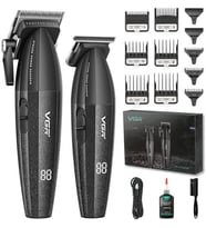 VGR V-640 Profesyonel Saç Kesme Makinesi – 9000 RPM, Paslanmaz Çelik, USB Şarj