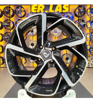4 Adet BK-5714 7*16 4*108 ET25 65,1 BLACK MACHINED JANT (Takım)