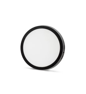 Noas 18W LED Sıva Üstü Slim Panel Yuvarlak (Siyah) Beyaz Işık YL14-1800-S