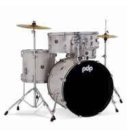 PDP Drums centerstage 22 Inch 5-Parça Akustik Davul Seti (Diamond White Sparkle)