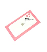 iPhone 11 Arka Kapak (CAM) Beyaz