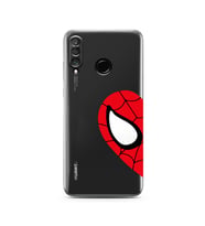 Huawei P30 Lite Uyumlu Baskılı Yumuşak Silikon Şeffaf Telefon Kılıfı