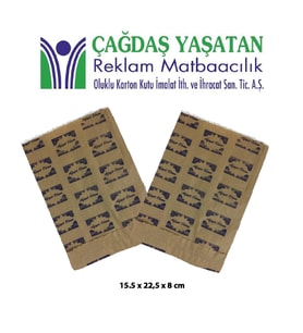 Simit-Poğaça Kese Kağıdı Kraft 10 Kg - 156
