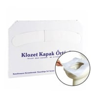 Klozet kapak örtüsü klozet hijyen örtüsü 250 ADET