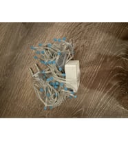 pilelistore 10 M 100 Led Damla Uçlu Mavi Işık Şeffaf Kablo MZ-17-6