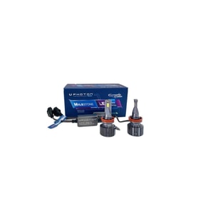 Milestone H11 12000 Lumens Commander Edition Led Xenon +4 Plus-1 Yıl Garanti-yetkili Bayii