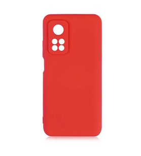 Xiaomi Mi 10T 5G Kılıf Orj Lansman Serisi Pürüzsüz Esnek Kadife İç Kısım (Koyu Pembe)