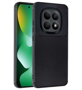 Redmi Note 15 Pro 5G Auto Focus Karbon Kapak - Siyah