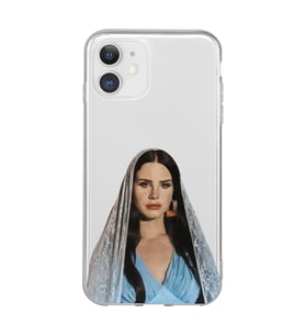 Iphone 11 Uyumlu Lana Del Rey Tasarımlı Şeffaf Telefon Kılıfı