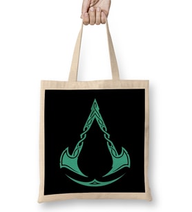 Assassins Creed Valhalla The Axe of Assassins Brotherhood Bez Çanta Uzun Saplı