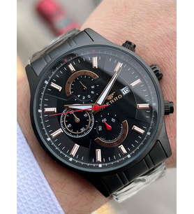 FERRO İç Fonksiyonları Aktif Chronograph 30 Mt Su Geçirmez Erkek kol Saat xf0037