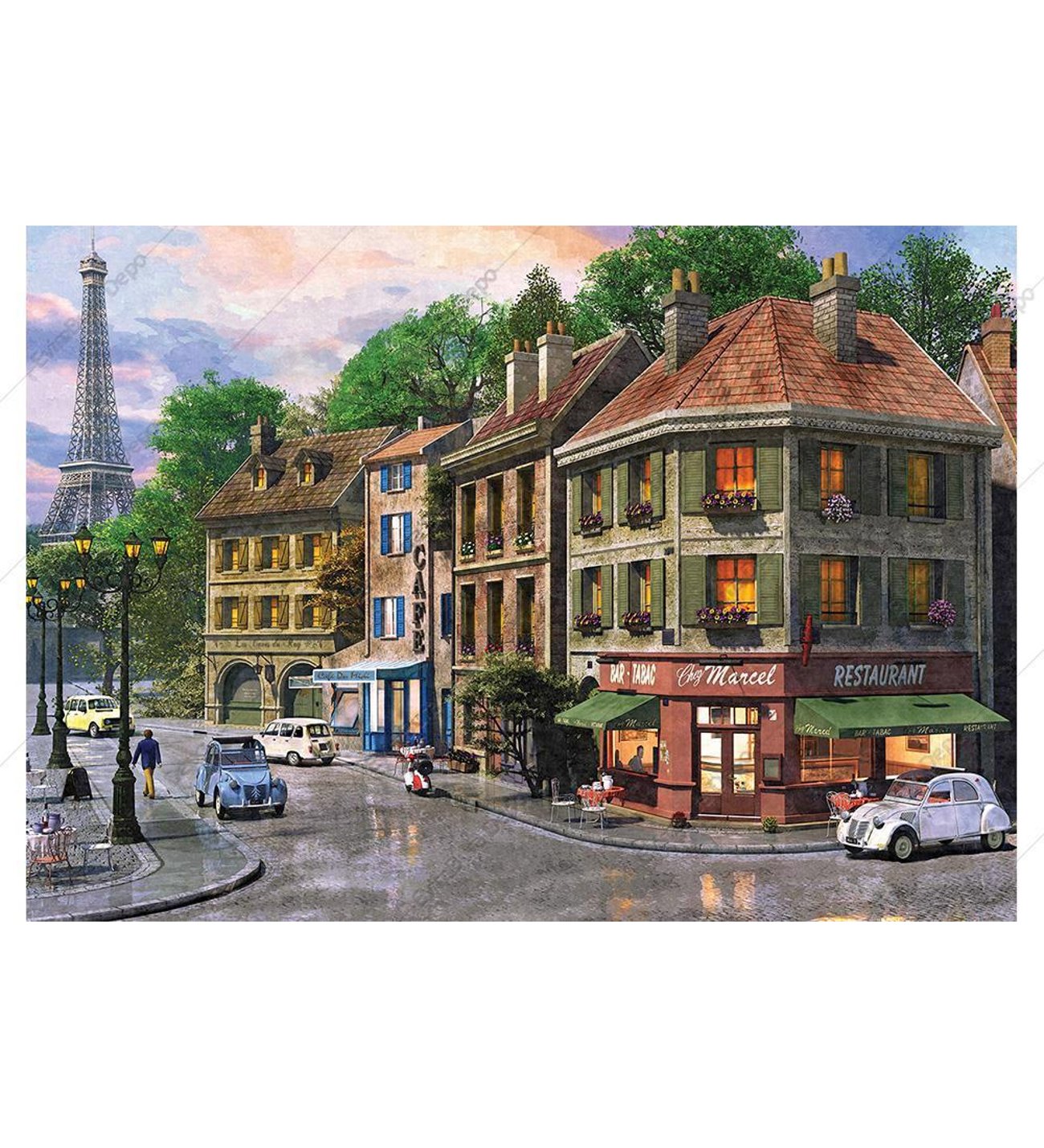 KS Games Puzzle Urban Art Paris Streets 2000 Parça 96x68 cm 11307