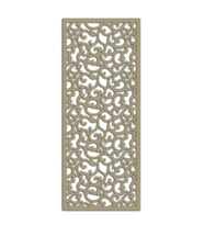 Liar Ahşap Seperatör (Paravan) - KSP207 - (85 x 210 cm) - (18 mm) - (Beyaz) (Renksiz)