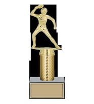 ODAK KUPA - Figürlü Kupalar - Masa Tenisi Kadın Figürlü Kupalar FG-007 C - 24 cm