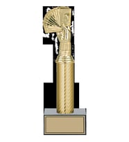 ODAK KUPA - Figürlü Kupalar - Briç Figürlü Kupalar FG-007 A - 29 cm