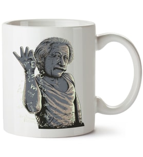 Albert Einstein Baskılı Porselen Kupa Bardak