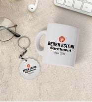 Beden Eğitimi Öğretmeni Kupa Bardak ve Anahtarlık Seti