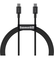 Superior Hızlı Şarj Özellikli 100W Type-C to Type-C Kablo 1m-Siyah