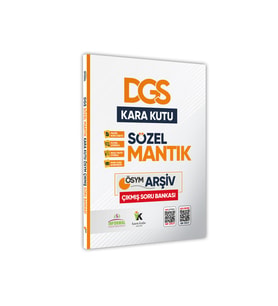 DGS Sözel Mantık Kara Kutu Konu Özetli Dijital Çözümlü ÖSYM Çıkmış Soru Havuzu Bankası