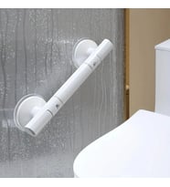 ShopyTech Vantuzlu Banyo Tutunma Barı Kaymaz Duş Tutma Kolu Emniyet El Rayı Yaşlı  Çocuk  Hamile  En (A.Beyaz)