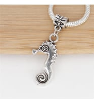 Deniz Atı, Takantakana Worldshop, Pandora, Bileklik Uyumlu, Gümüş, Charm  (1Adet)