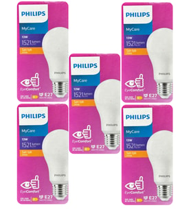 (5 Adet) Philips 13W Sarı Işık E27 Duylu (Kalın Duy) Led Ampul