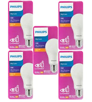 (5 Adet) Philips 13W Sarı Işık E27 Duylu (Kalın Duy) Led Ampul