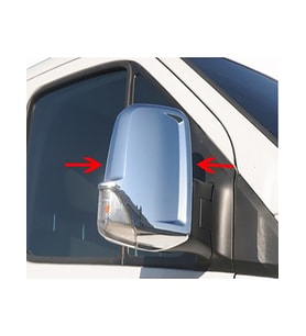 VOLT CRAFTER / SPRINTER 315 CD 906 2007-2017 ARASI AYNA KAPAĞI 2 PRÇ.ABS