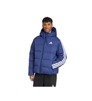 adidas Ess 3S P D Hd J Erkek Günlük Mont JX7799 Lacivert