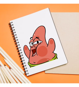 Sünger Bob & Petrick Tasarımlı Defter