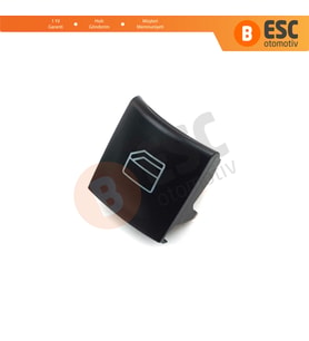 Mercedes W169 W245 X164 W164 W251 2518200510 İçin Ön veya Arka Tekli Yolcu Cam Kumanda Düğme Kapağı