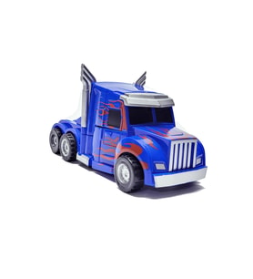 Optimus Prime Transformers Robot Araba (Mavi)