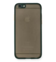 iPhone 6 Kılıf Montreal Silikon Kapak - Yeşil