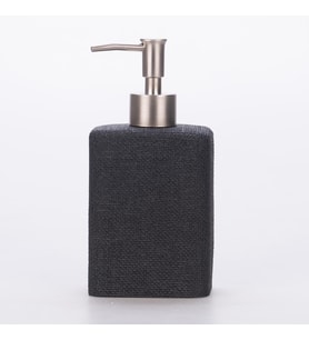 Linen Sıvı Sabunluk Siyah