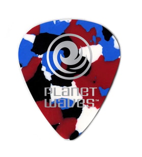 Planet Waves 1CMC2-10 Selüloit Pena Light Karışık Renk (10'lu Paket)  Renkli Paket - Klasik His - Standart Boy