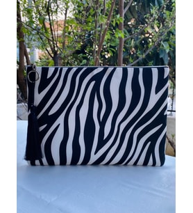 Zebra Clutch Çanta