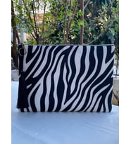 Zebra Clutch Çanta